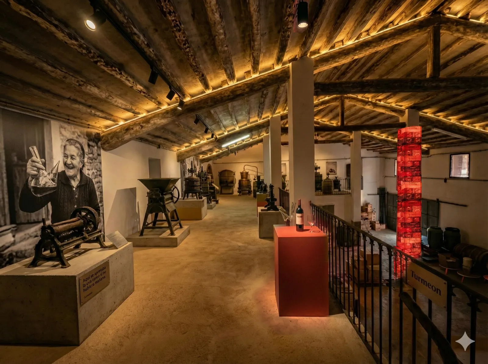 La Bodega — maquinaria de producción