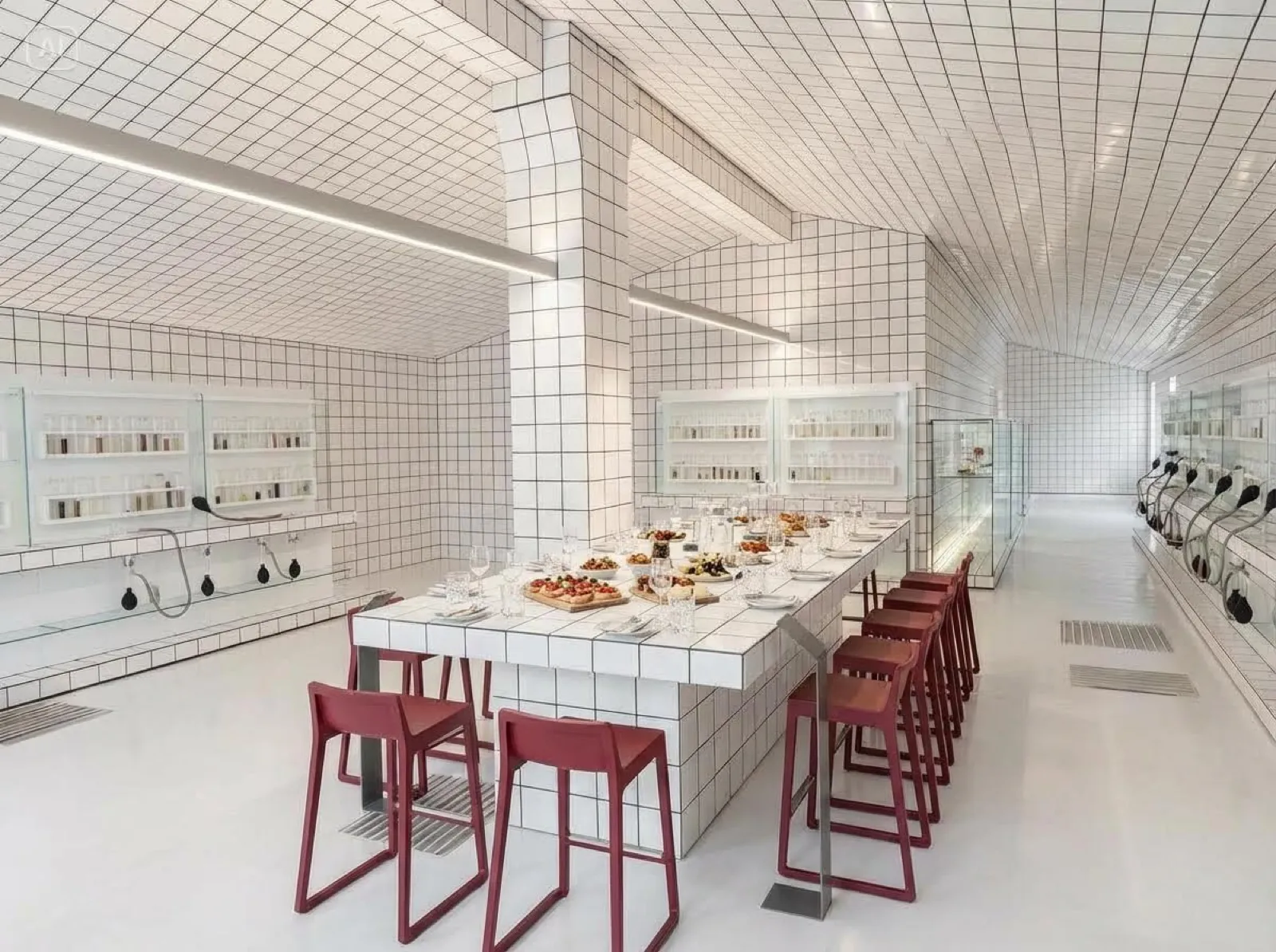 El Laboratorio — sala de aromas y experimentación